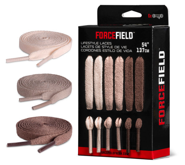 Forcefield Lifestyle Laces 3-Pack