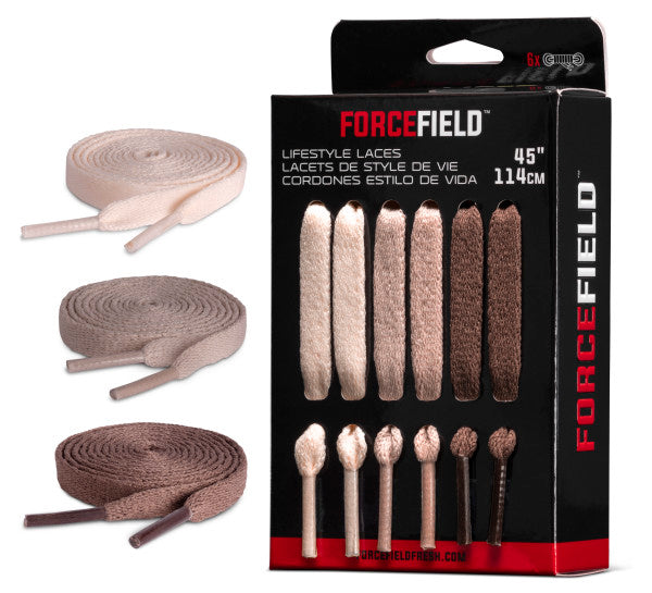 Forcefield Lifestyle Laces 3-Pack