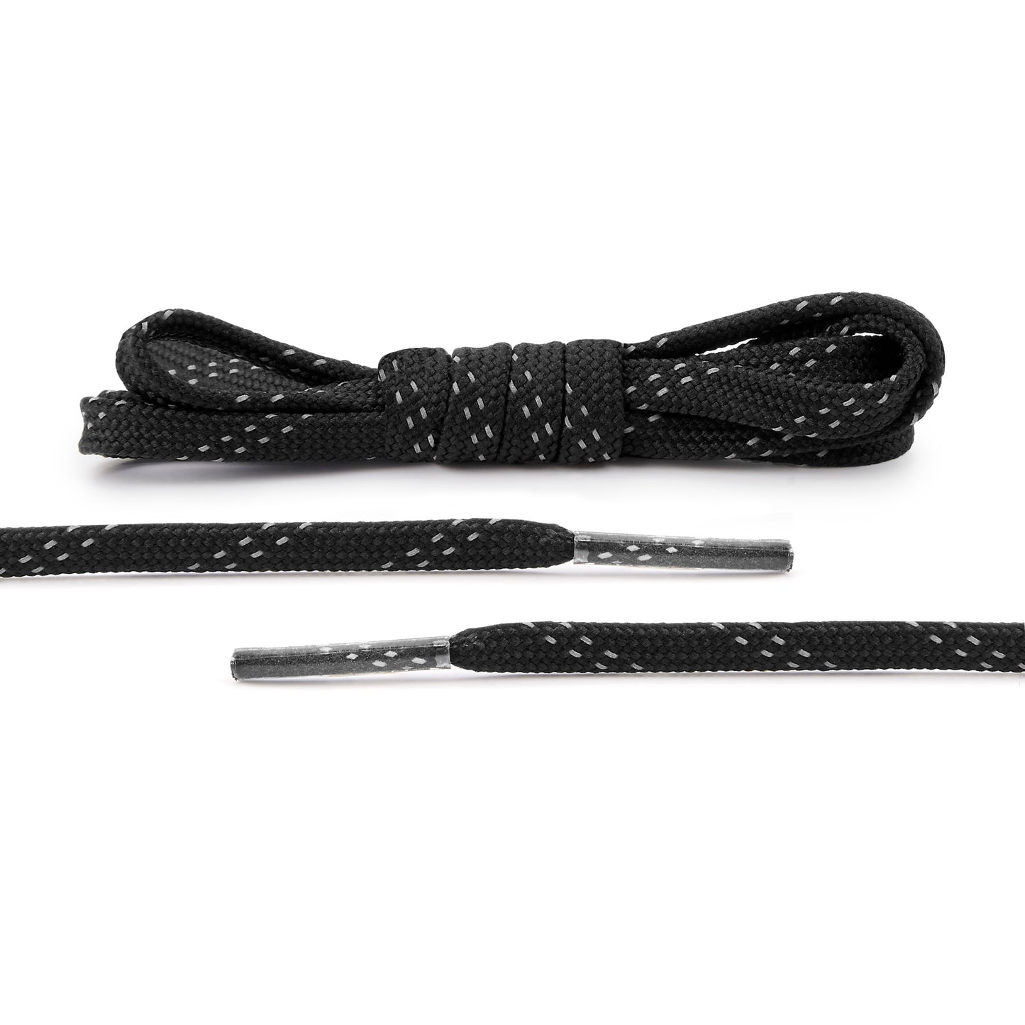 Run Reflective Flat Laces
