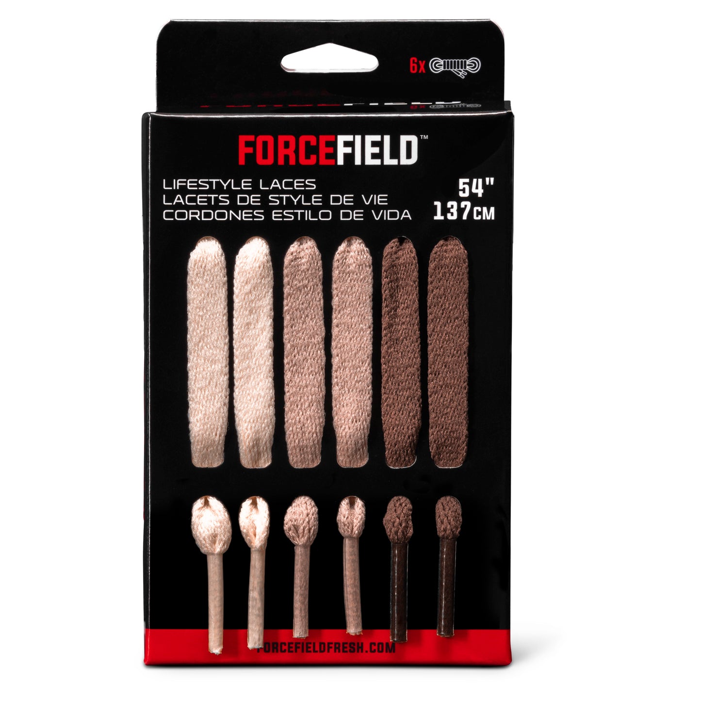 Lifestyle Flat Laces 3 Pack