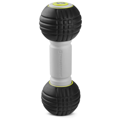 A hand grip exercise device being used in a gym environment.