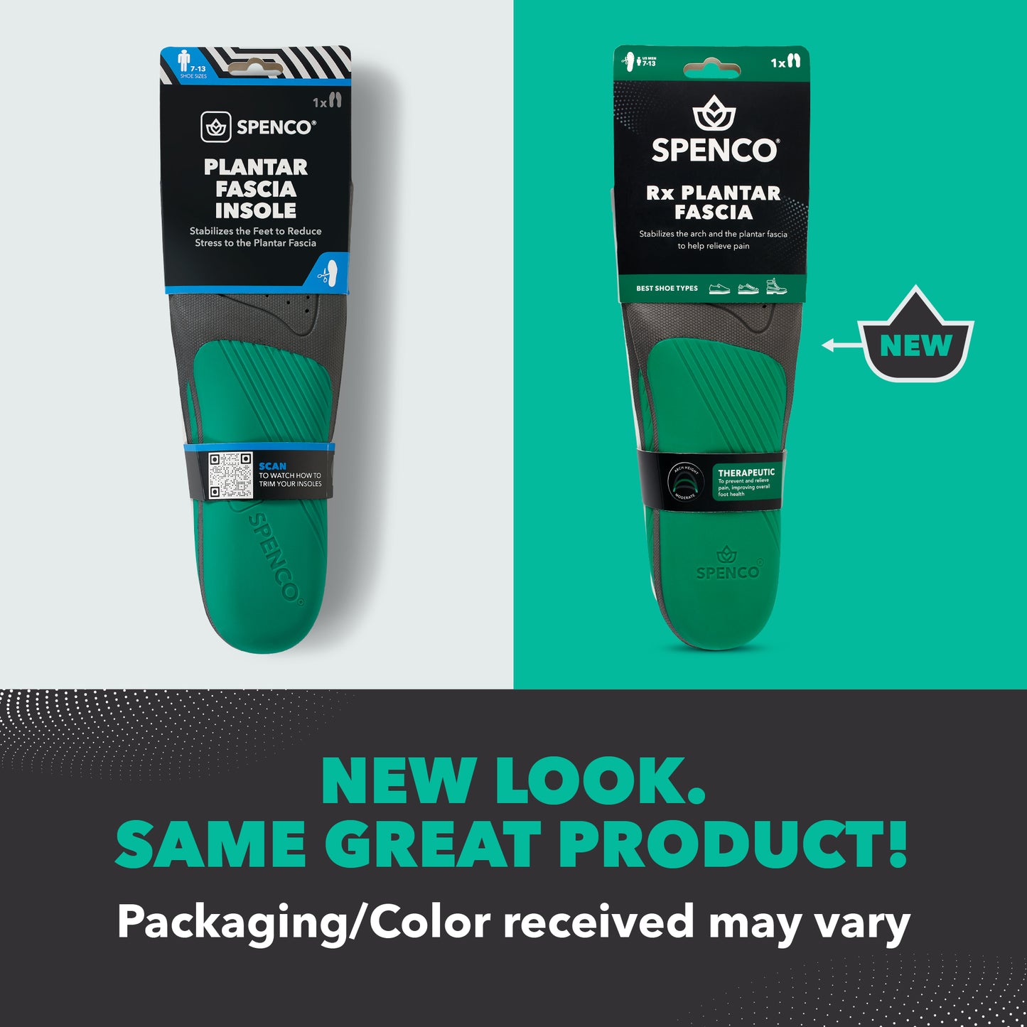 Plantar Fascia Insole Trim-to-Fit