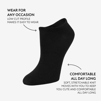 Youth Fashion No-show 6pk