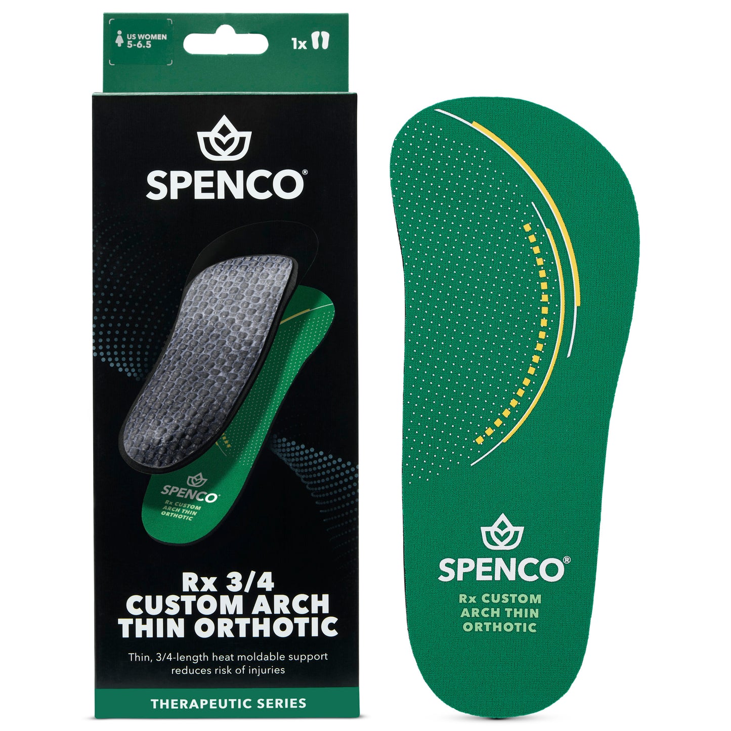 RX 3/4 Custom Arch Thin Orthotic