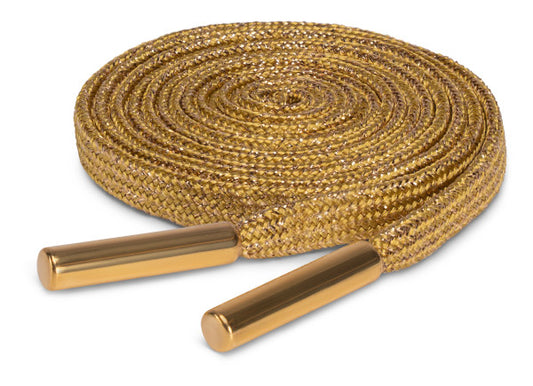 Premium Metallic Flat Laces