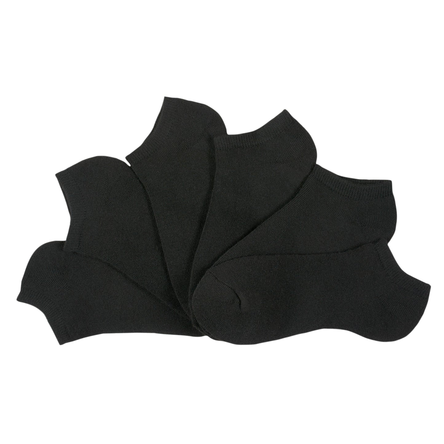 Comfort No Show Socks 6 Pack