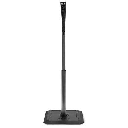 A floor scraper is positioned on a large surface area in a clean environment ready for use