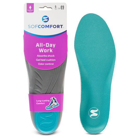 All-Day Work Insole Women's Size 5-11, Trim-to-Fit