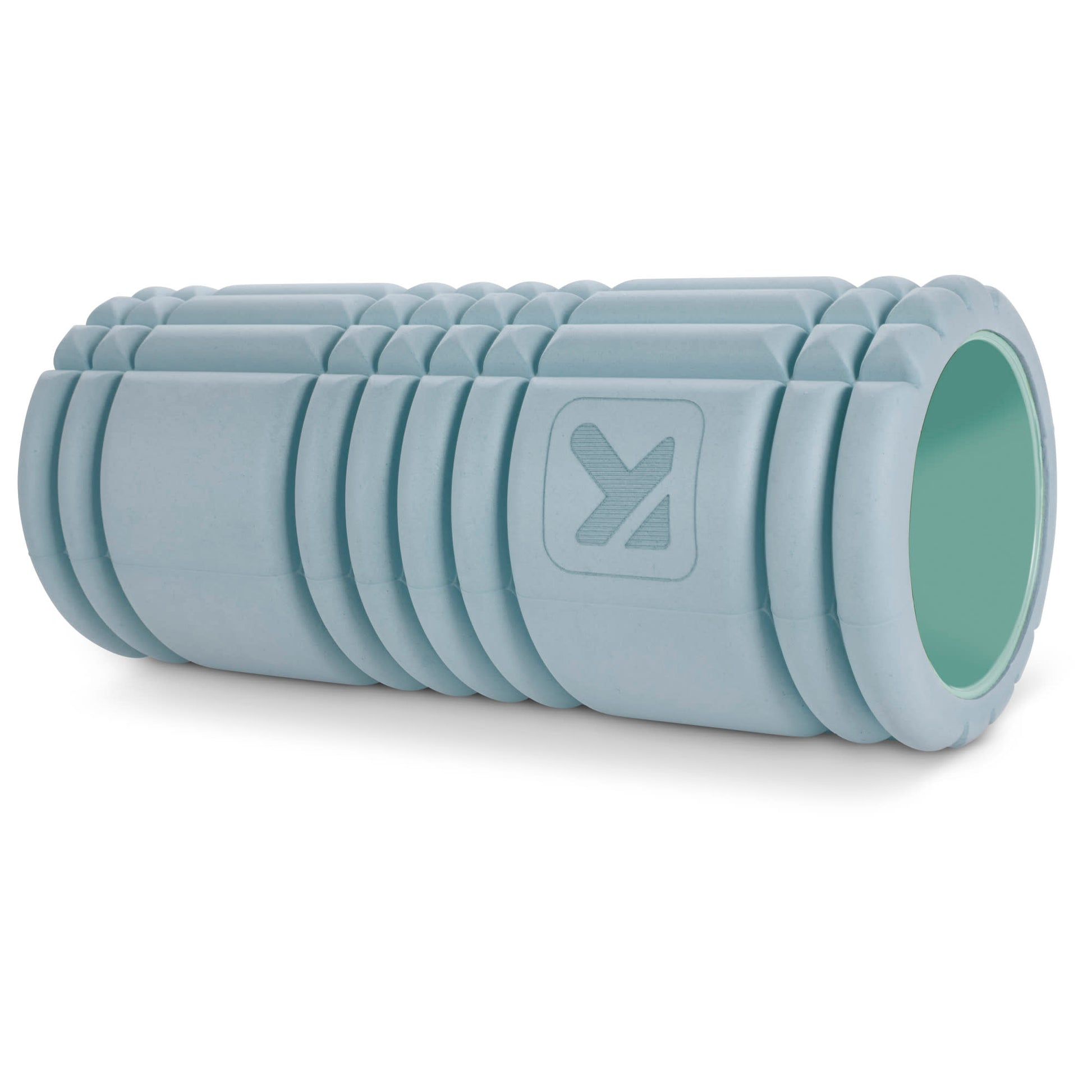 Foam roller oozes in a gym setting used for muscle relaxation and exercise recovery