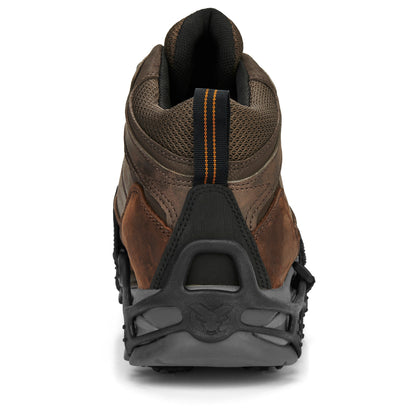 The hiking shoe is displayed upright against a white background