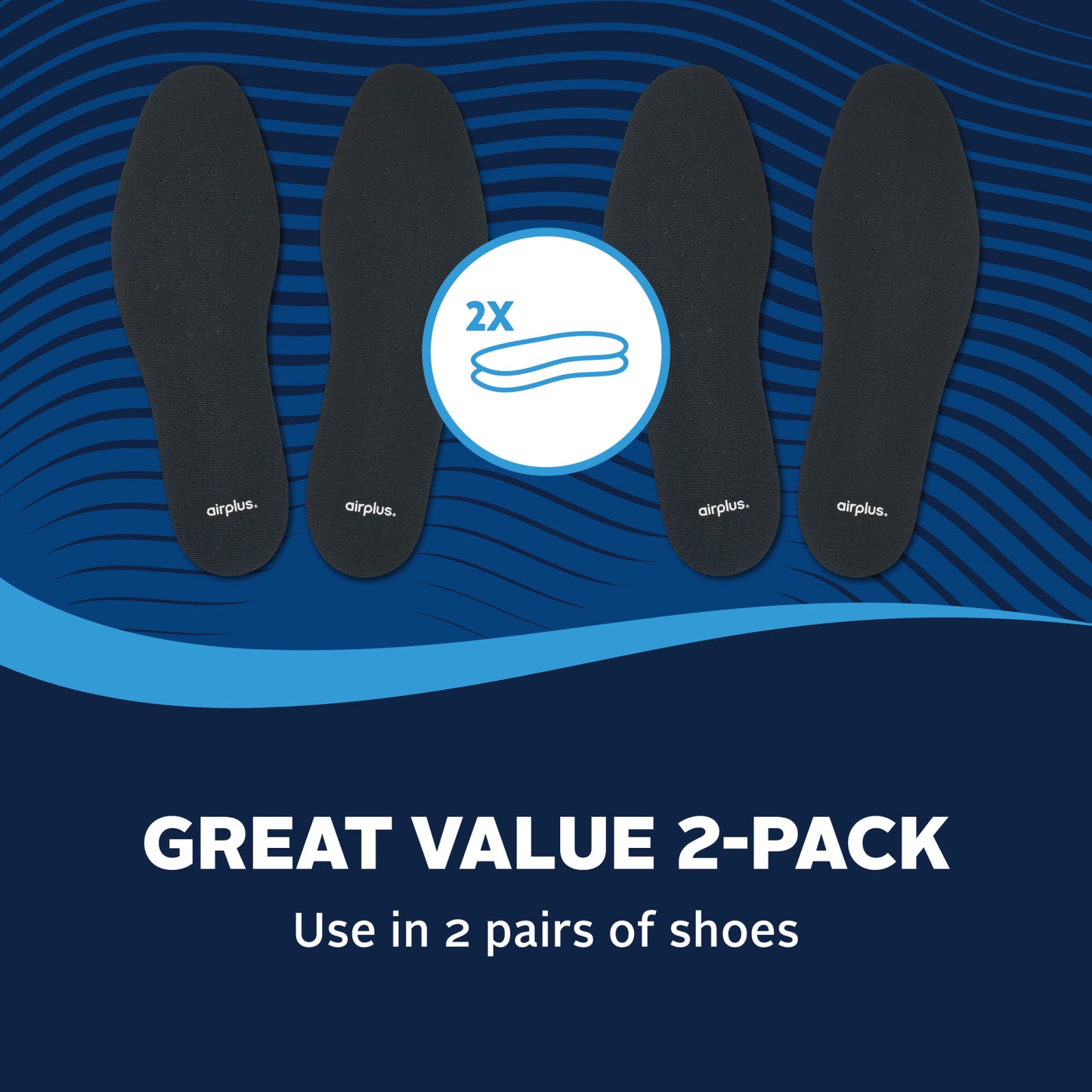 Odor Control Trim-To-Fit Insole