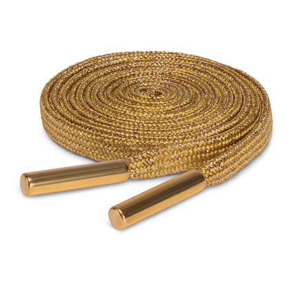 Premium Metallic Flat Laces