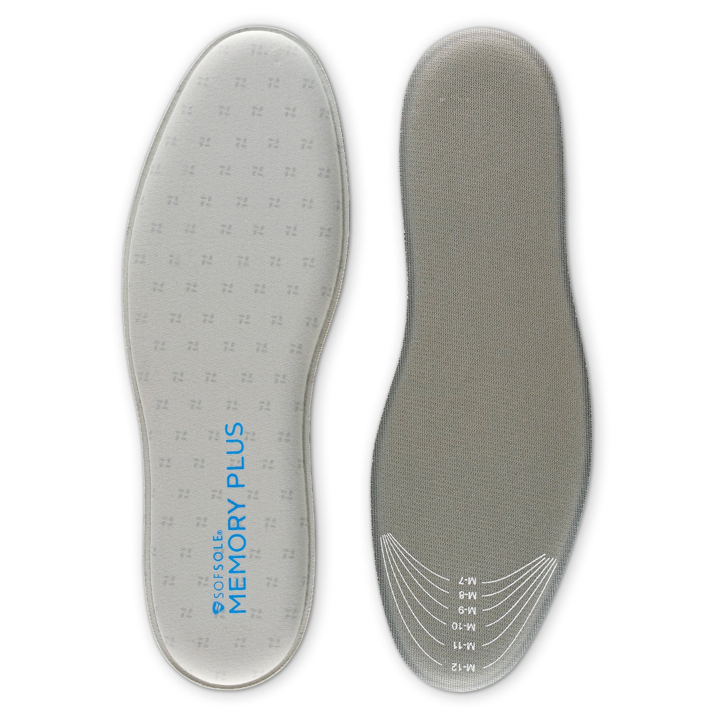 Orthopedic insoles provide arch support inside shoes in neutral environment