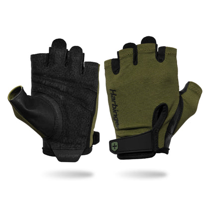 The gloves are shown with one palm side up and the other back side up on a white background