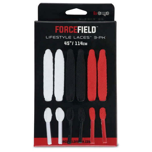 Lifestyle Flat Laces 3 Pack