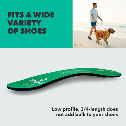 RX 3/4 Custom Arch Thin Orthotic
