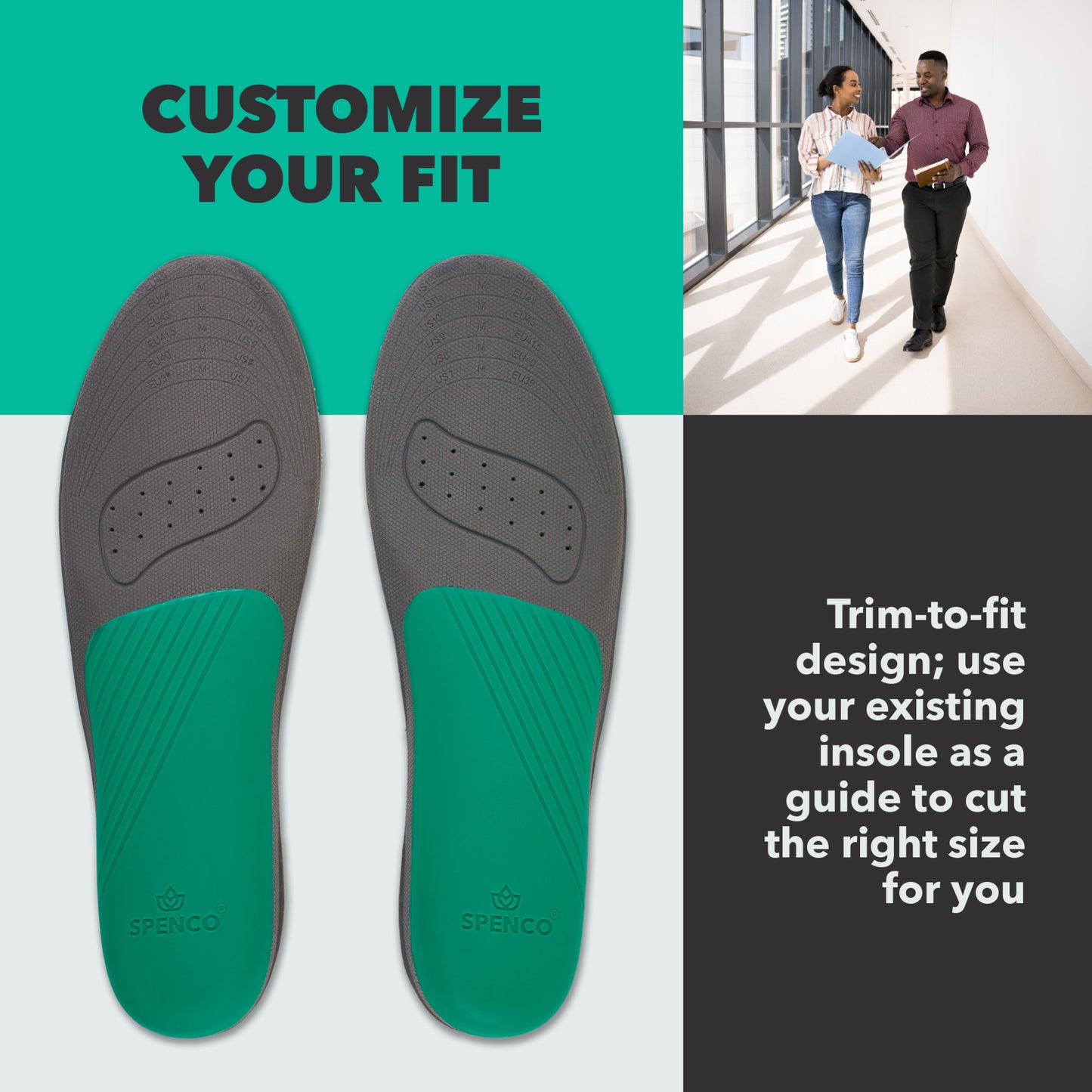 Plantar Fascia Insole Trim-to-Fit