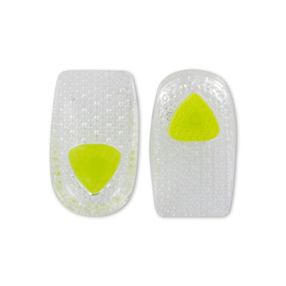 Two disposable shoe covers unfold in a white box for hygienic footwear protection.