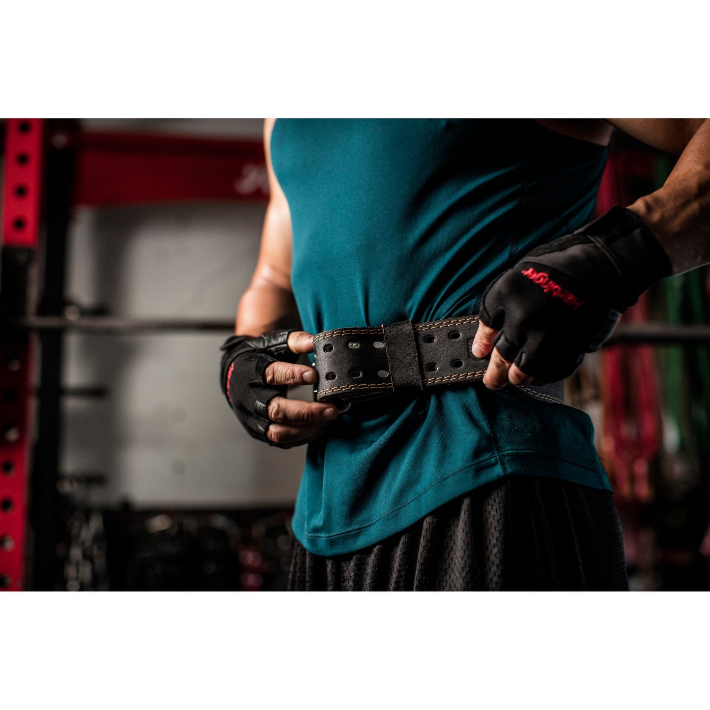 4" Padded Leather Belt