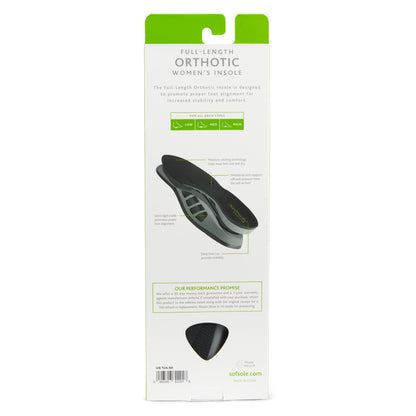 Women's Full Length Orthotic Insole