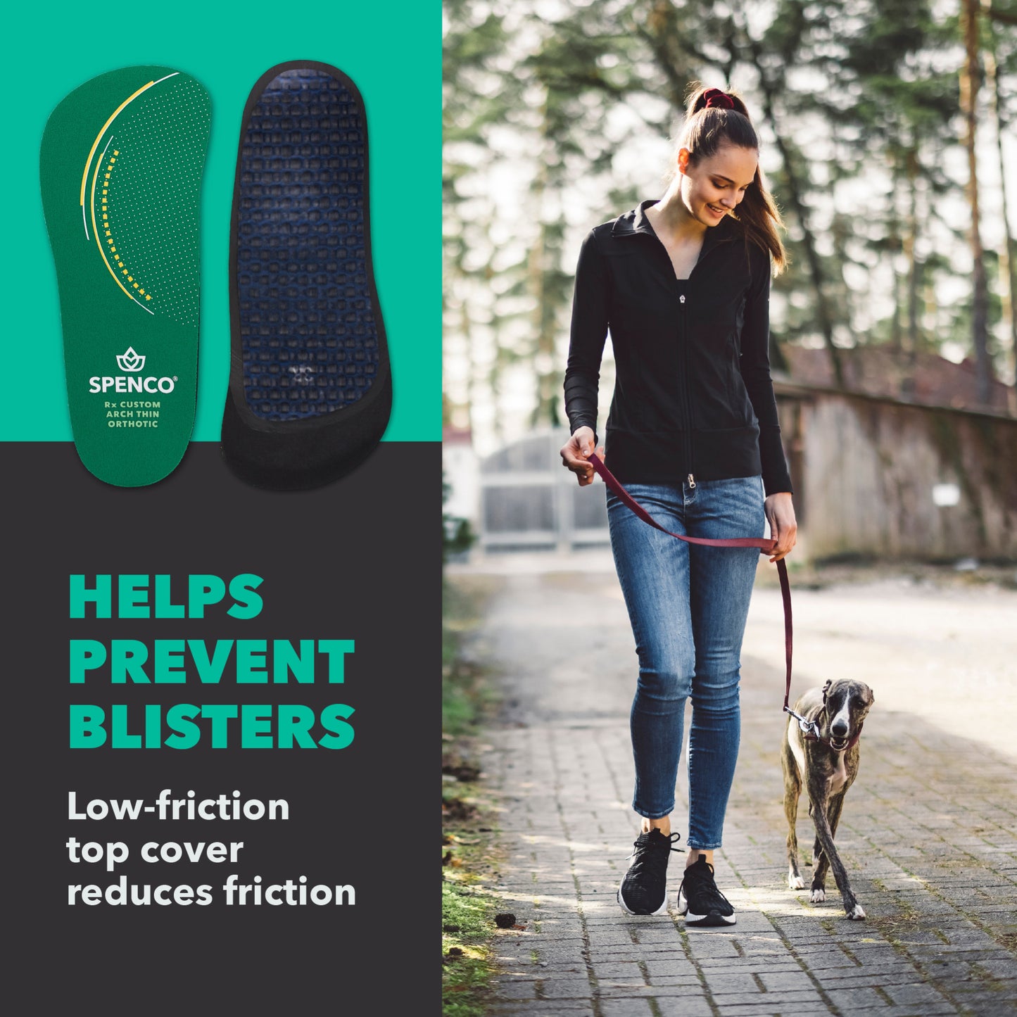 RX 3/4 Custom Arch Thin Orthotic