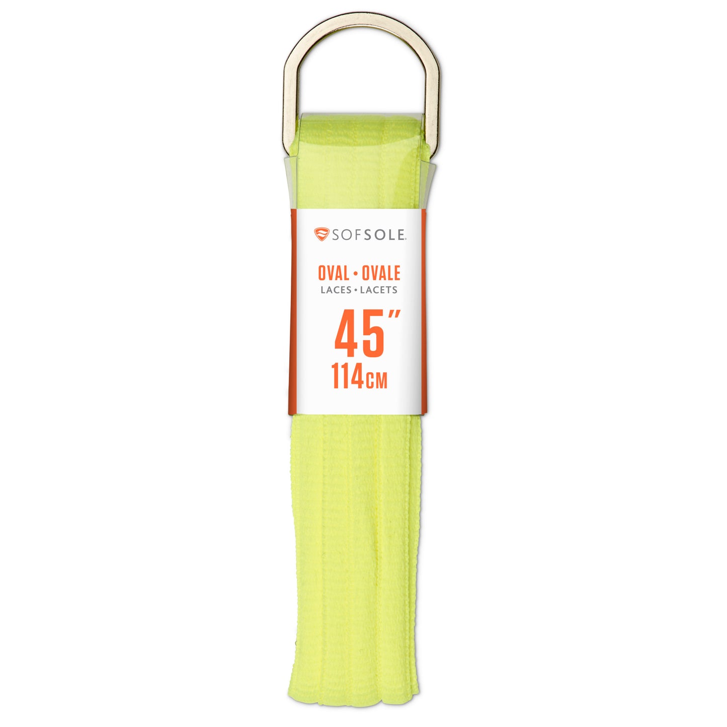 The ankle strap attaches to a shoe for lacing or lacet replacement in a retail setting.