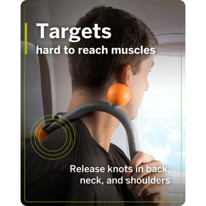 Targeted muscles are difficult to reach during neck and shoulder release exercises.