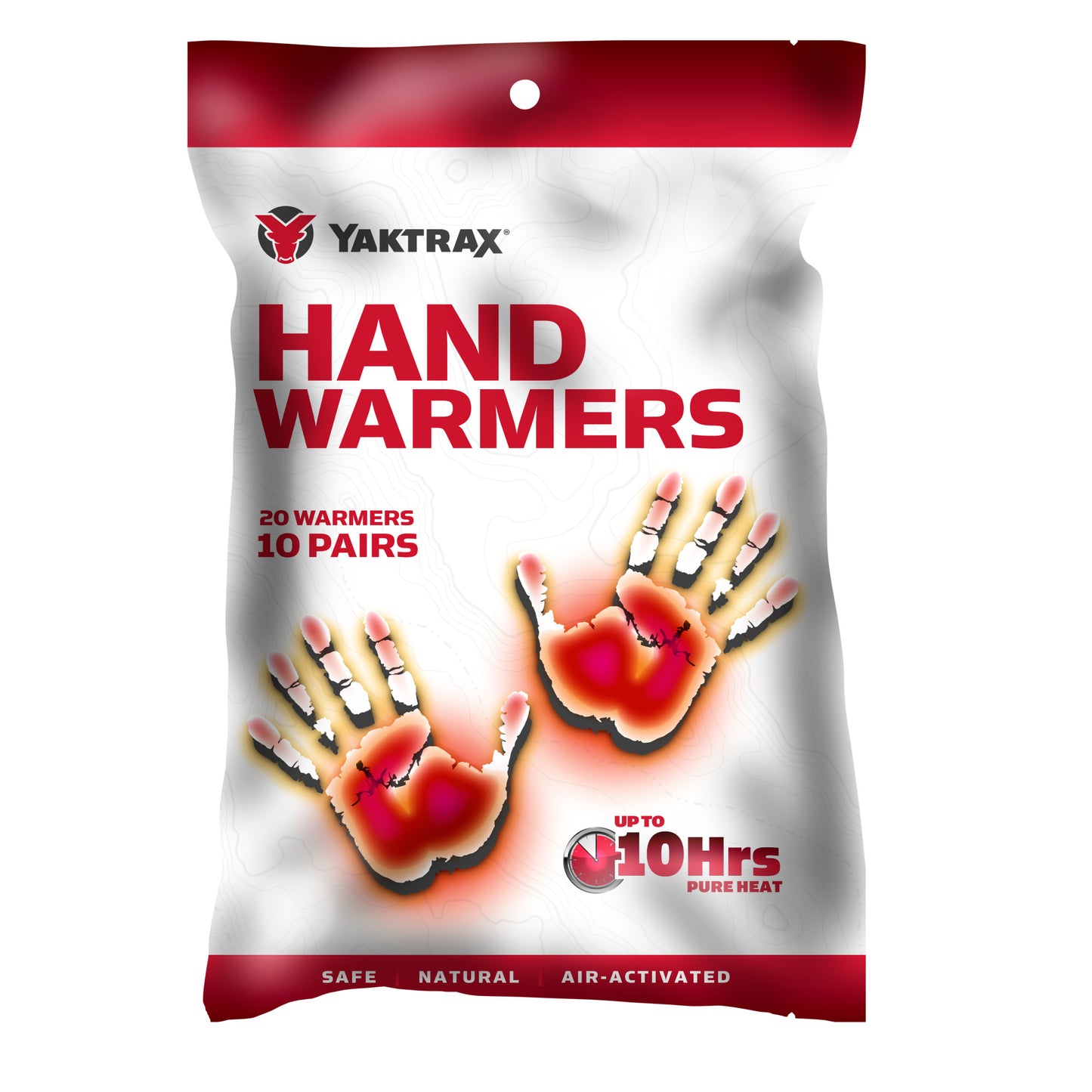 Hand warmers heat hands in cold weather using air activation for up to 10 hours