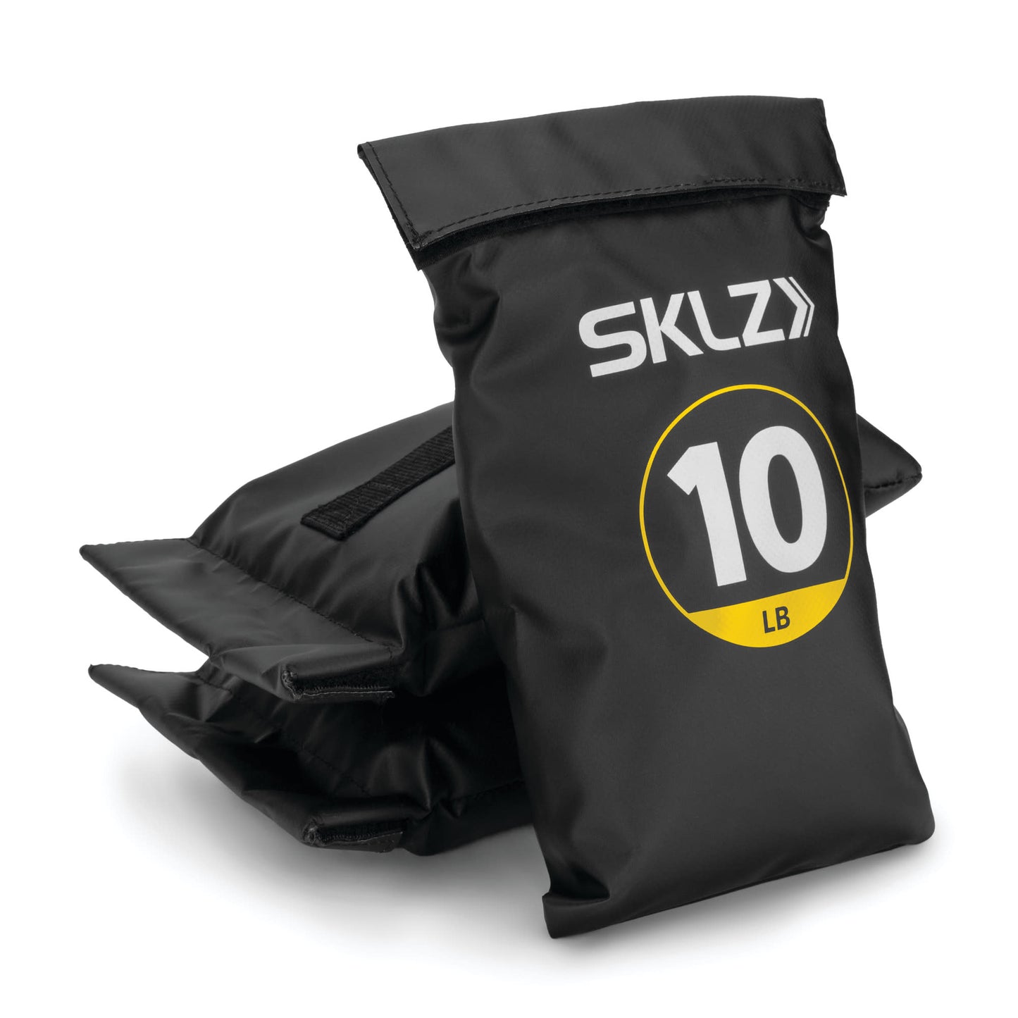 A weighted bag supports a dry bag for water sports in a paddleboarding environment