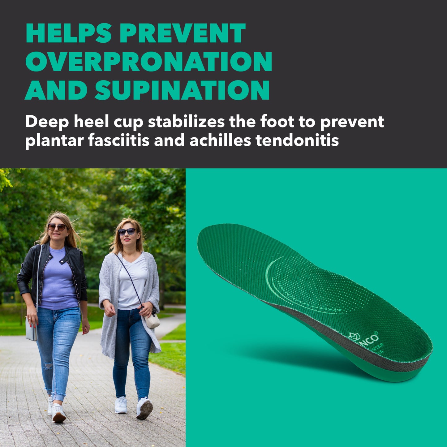 Plantar Fascia Insole Trim-to-Fit