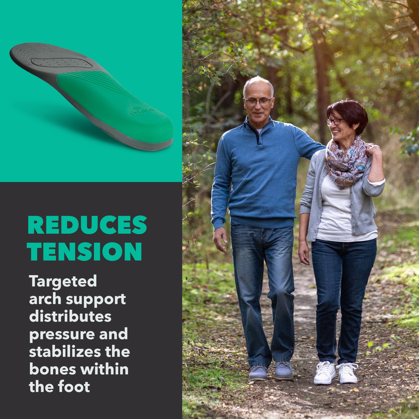 Plantar Fascia Insole Trim-to-Fit