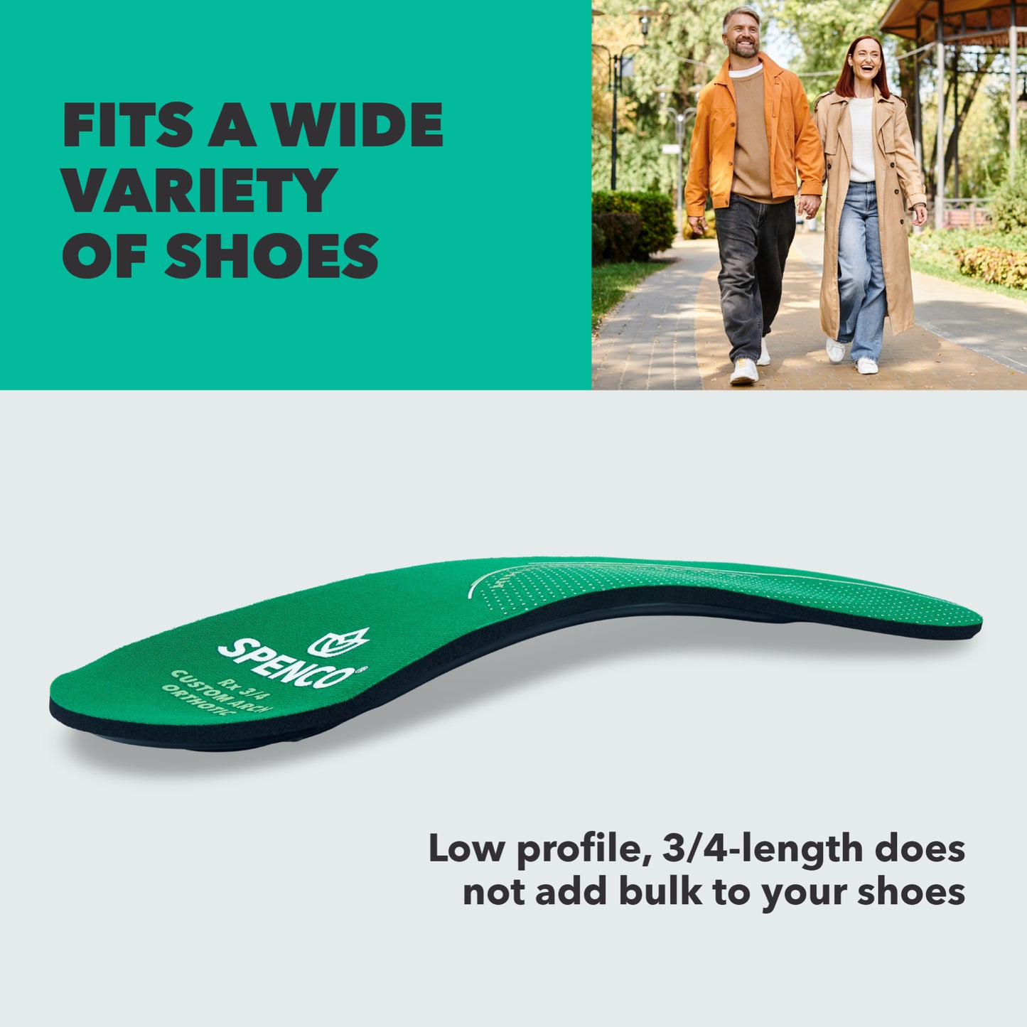 RX 3/4 Custom Arch Orthotic