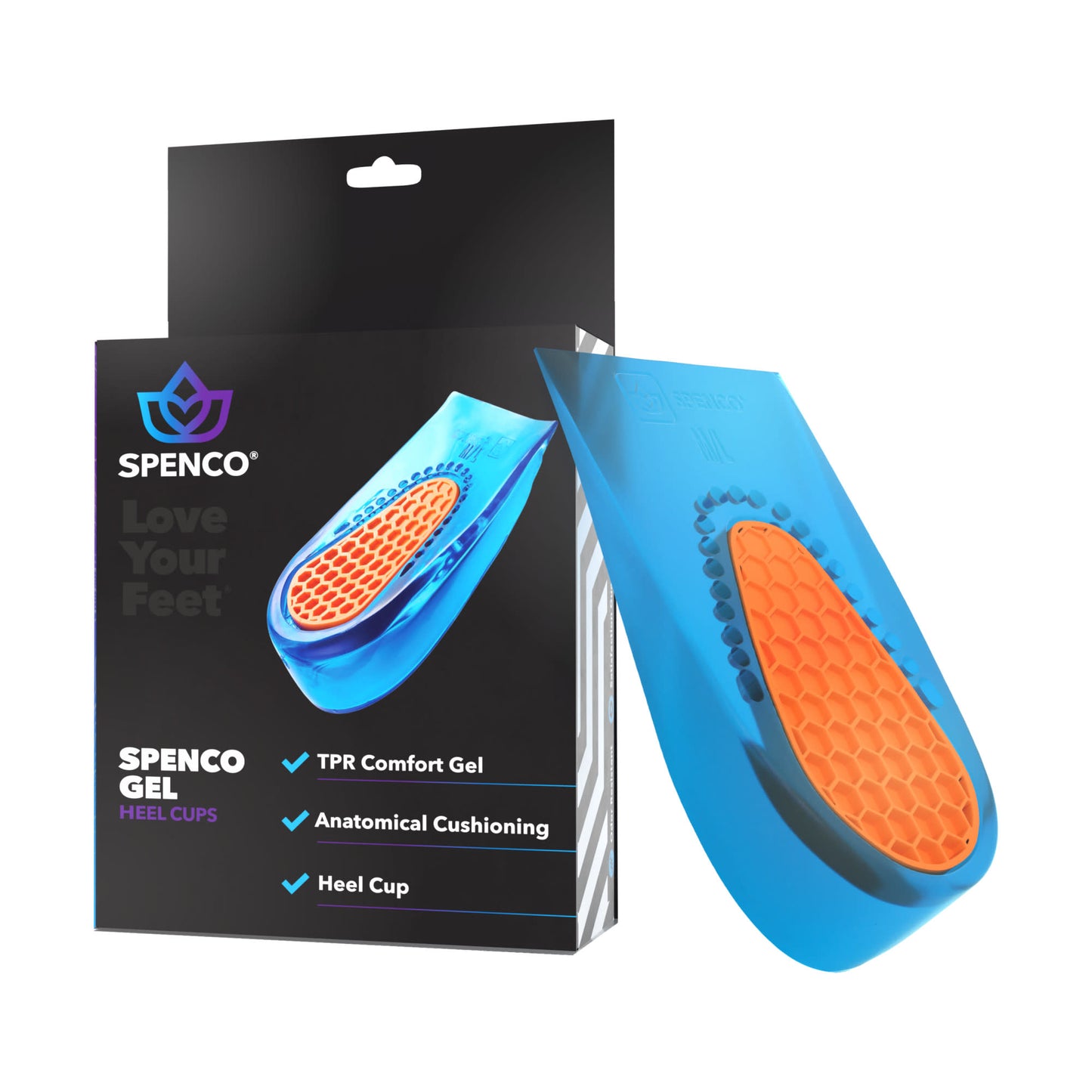 Footwear insert provides comfort and cushioning inside a shoe.