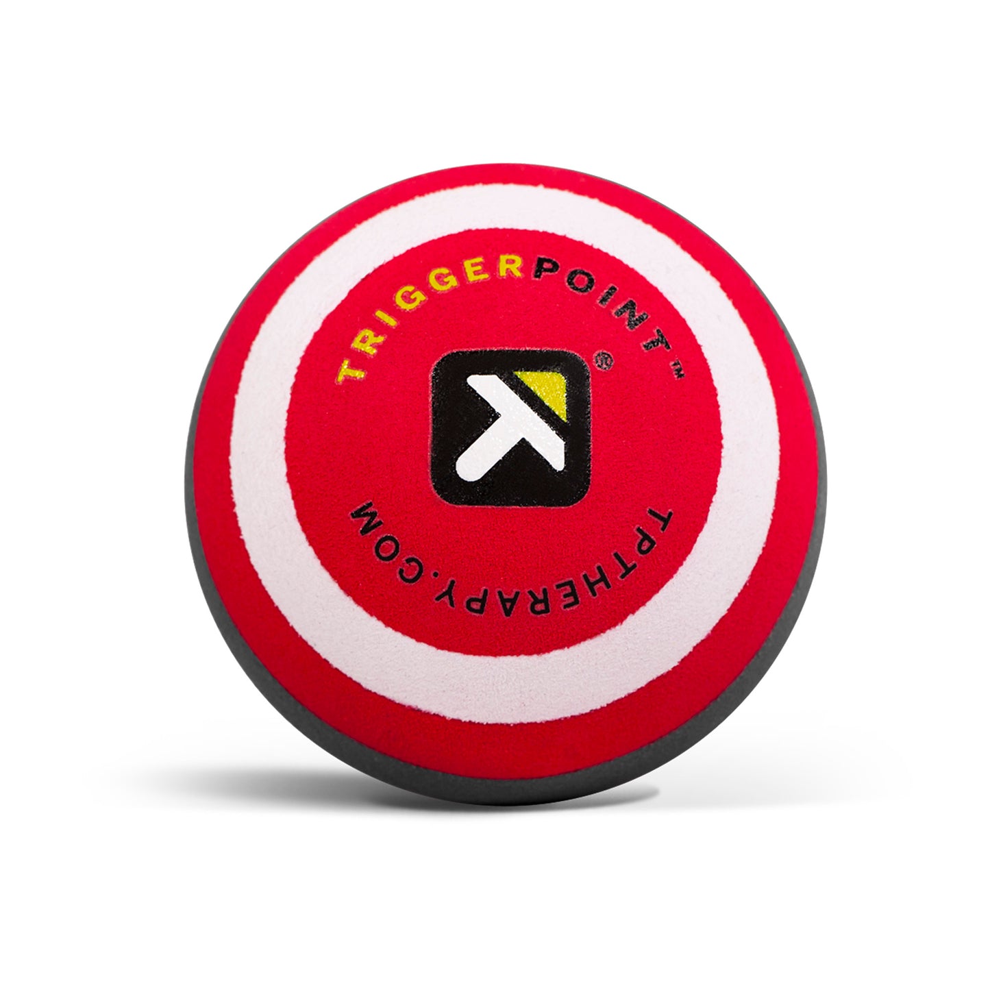 A hockey puck with a target logo and Triggerpoint text on a white background.