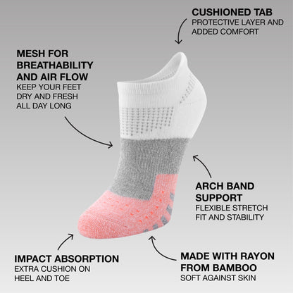 No Show 6pk Womens Socks