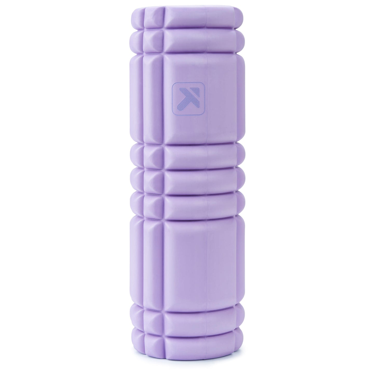Foam roller rolls on a white surface for muscle relaxation and training