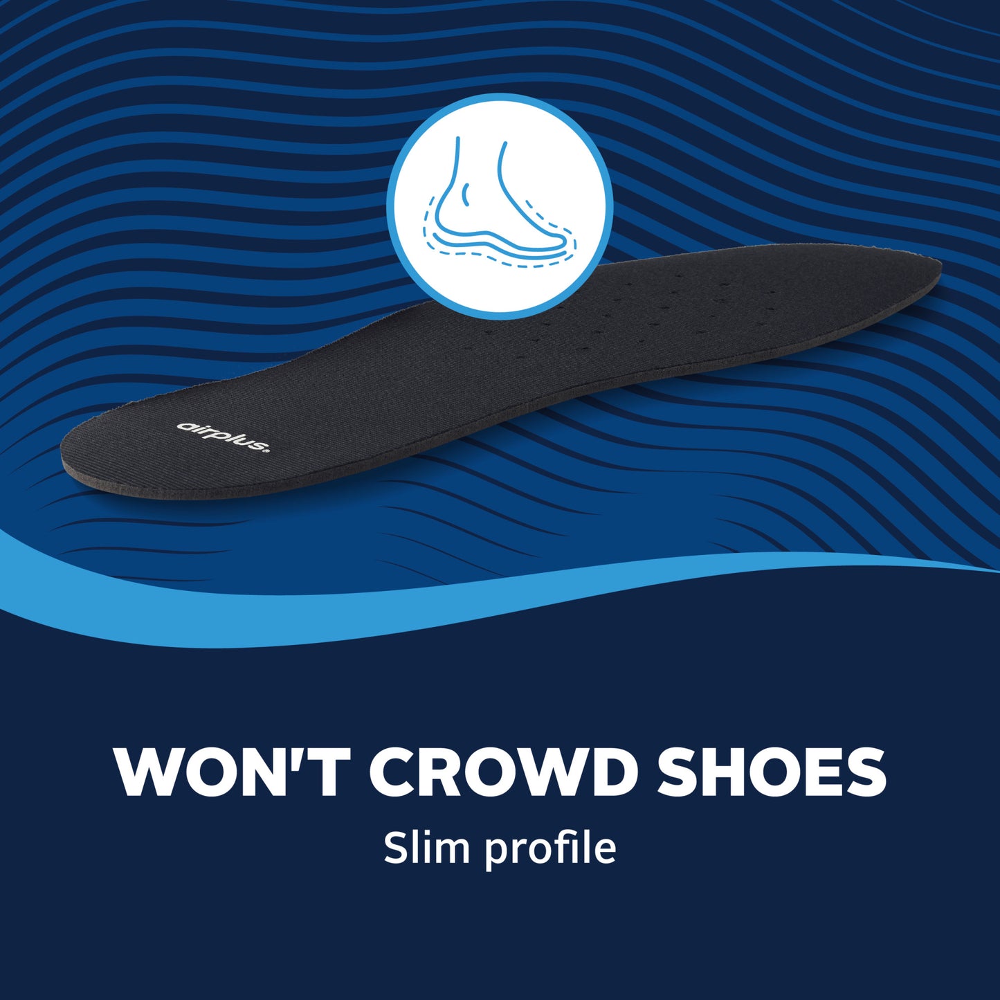 Odor Control Trim-To-Fit Insole