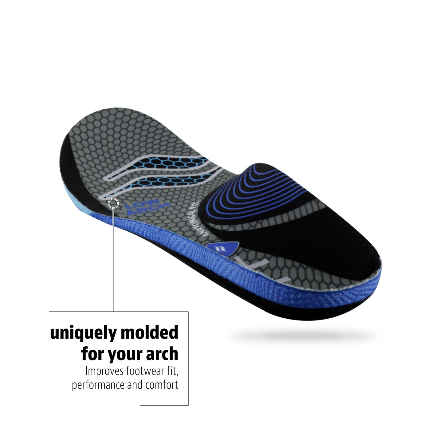 FIT Series Full-Length Insole, Low Arch