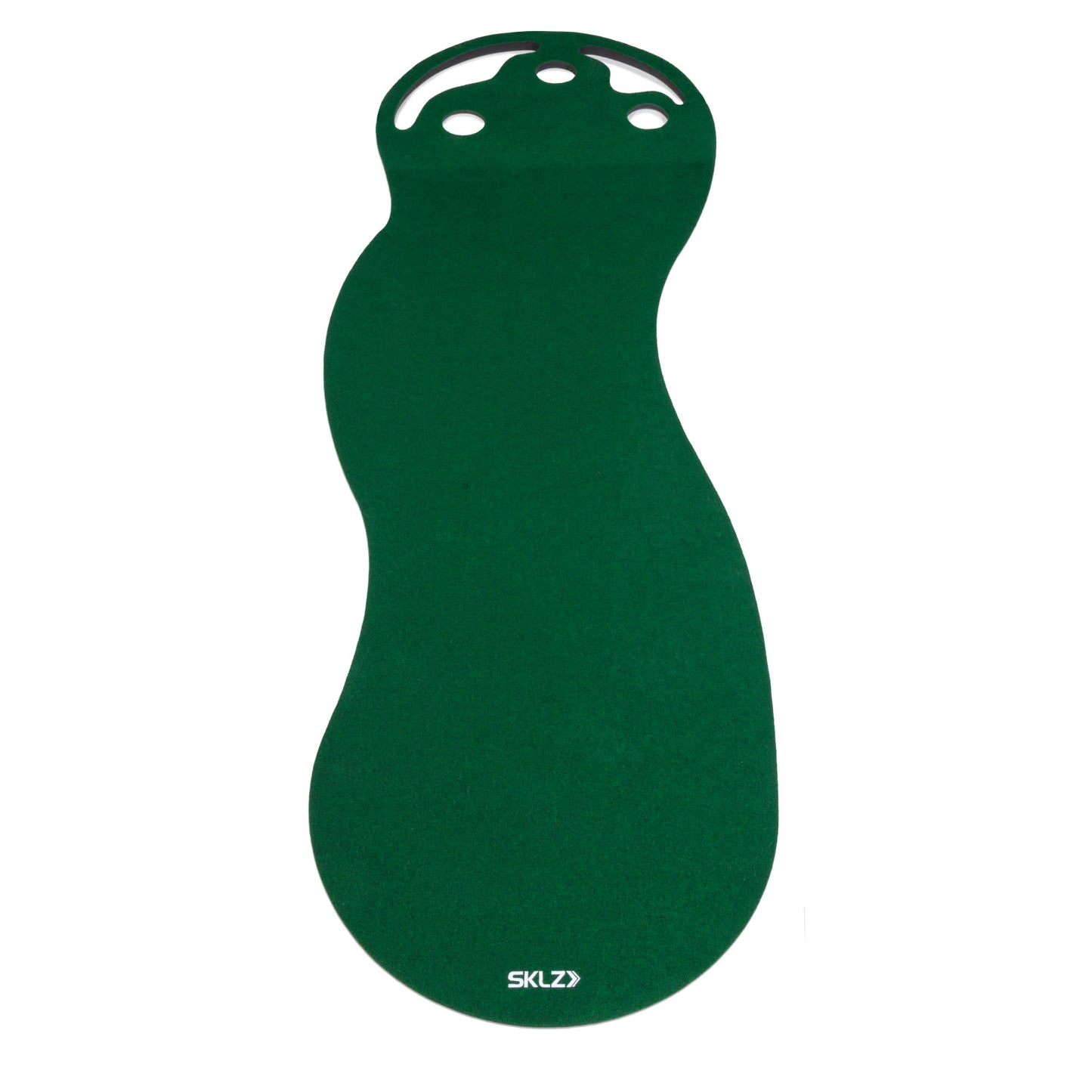 Ski boot sole soleplate with holes for binding attachment in a neutral setting