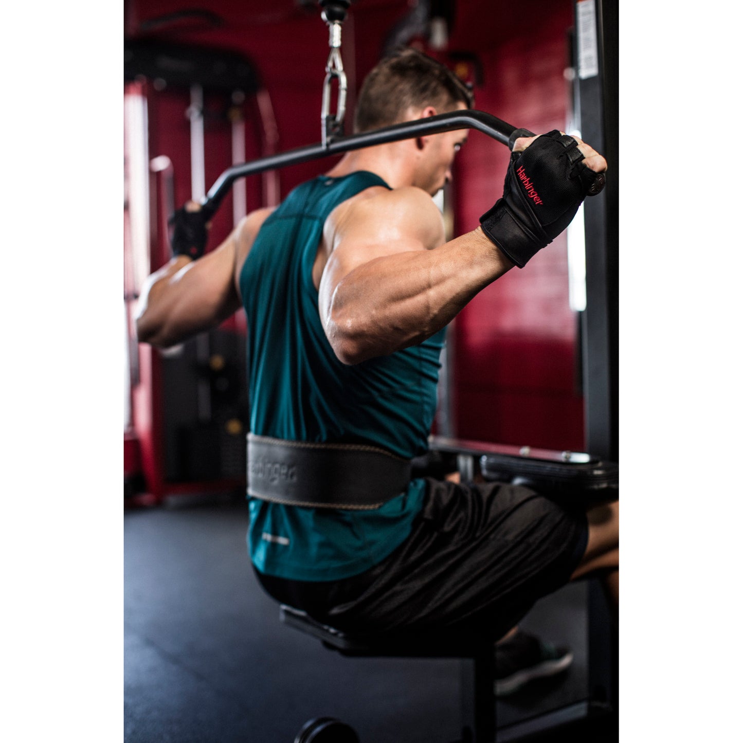 4" Padded Leather Belt