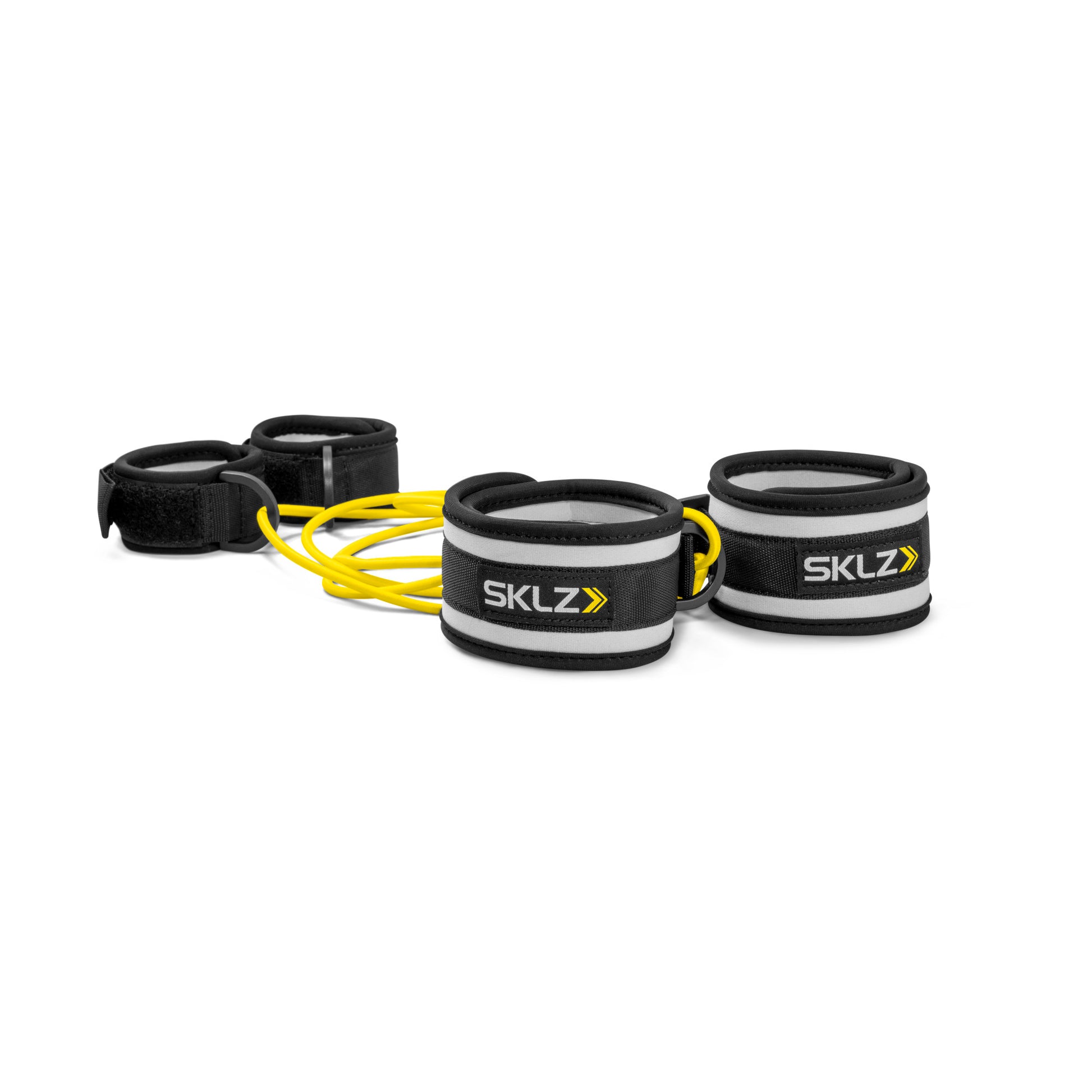 Flat view of SKLZ Bump and Pass trainer on a white background