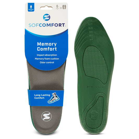 Memory Comfort Insole, Men's Size 7-13, Trim-to-Fit