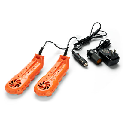 Heats the electrical device in a garage or workshop environment.