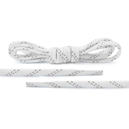 Run  Reflective Oval Laces