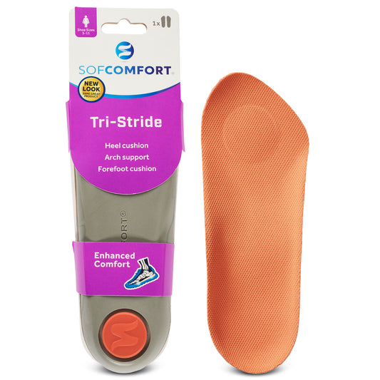 Tri-Stride Insole, Women's 5-11, 3/4 Length