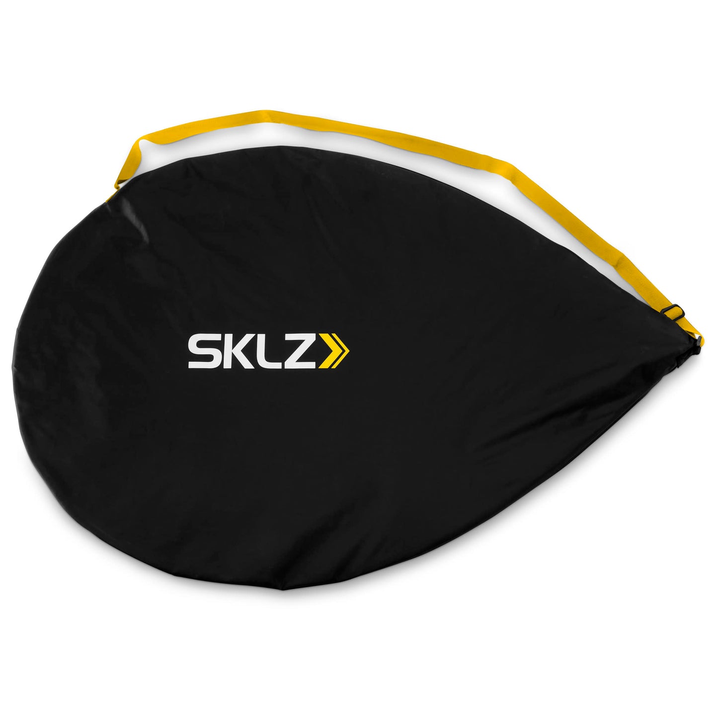 The bag is laid flat in a white environment with the SKLZ logo on it