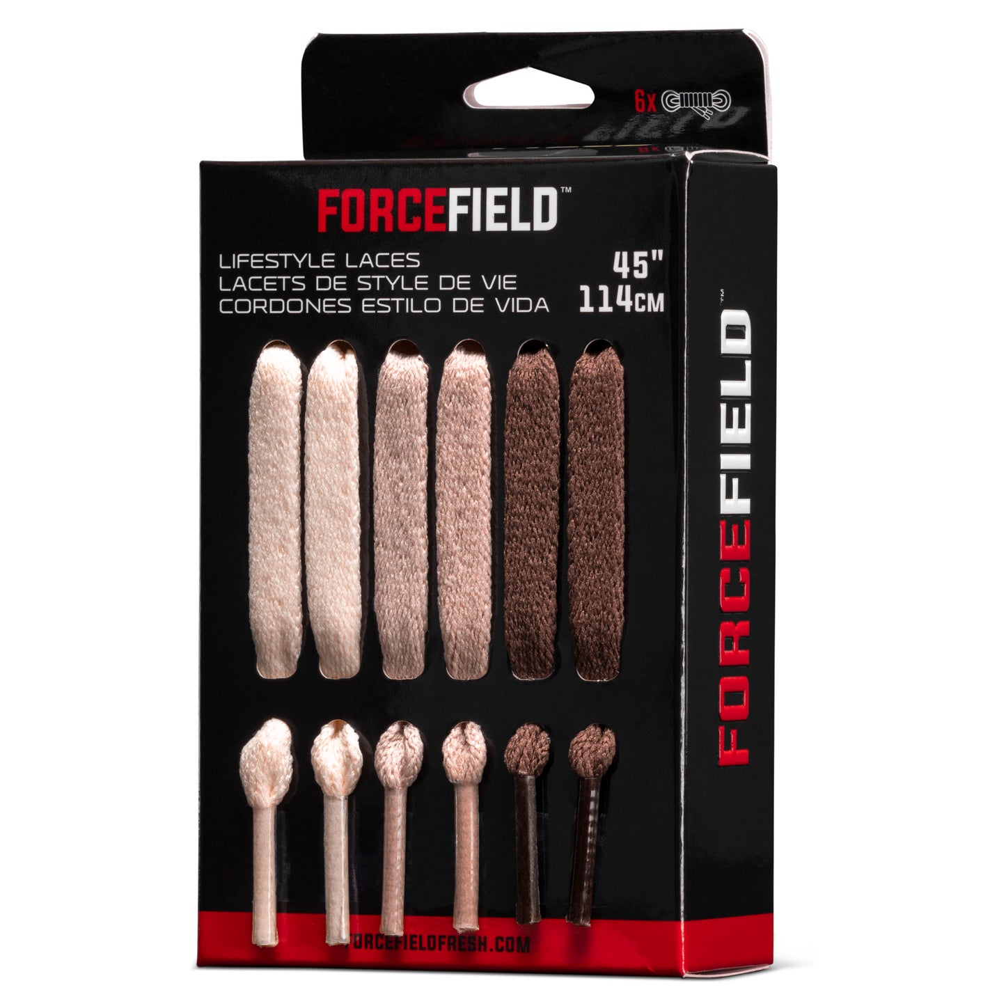 Lifestyle Flat Laces 3 Pack