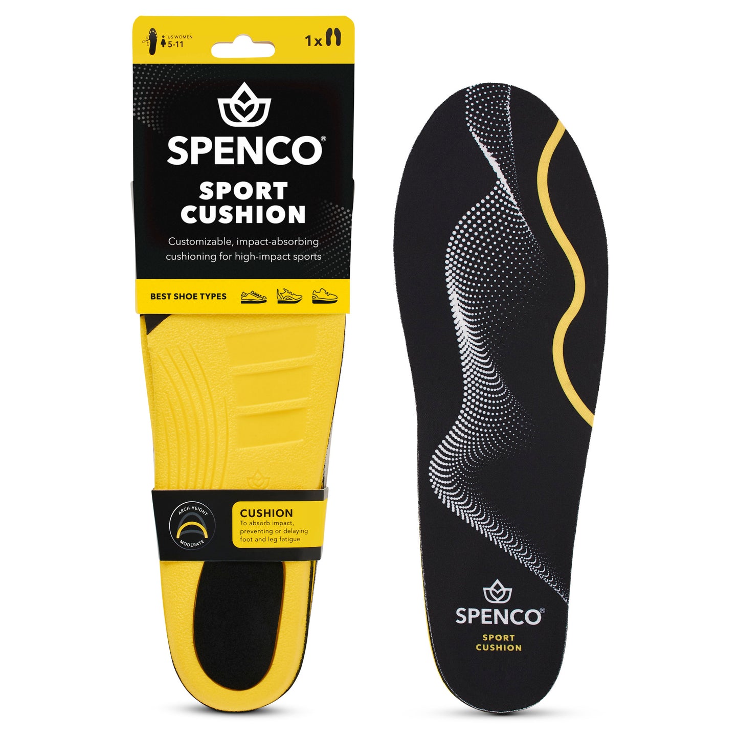 Sport Cushion Insole Trim-to-Fit
